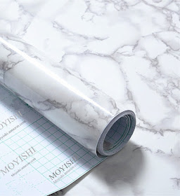 Marble contact paper wallpaper