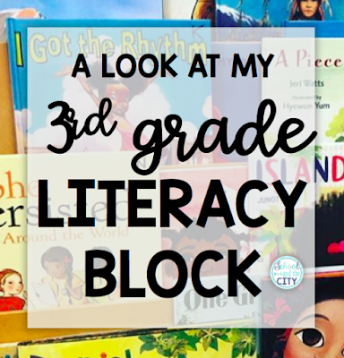 A look into a 3rd grade literacy block: reading and writing workshop routines { School and the City blog }