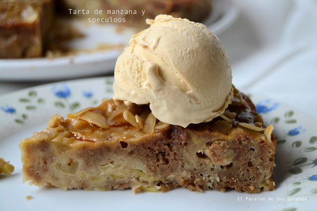 Tarta De Manzana Y Speculoos
