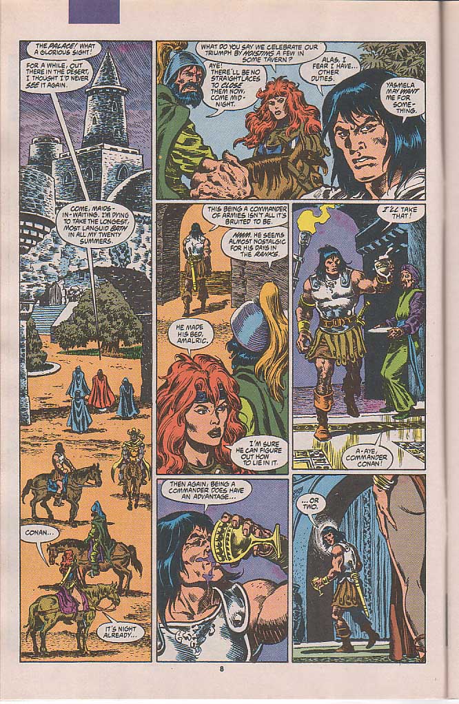 Read online Conan the Barbarian (1970) comic -  Issue #250 - 7