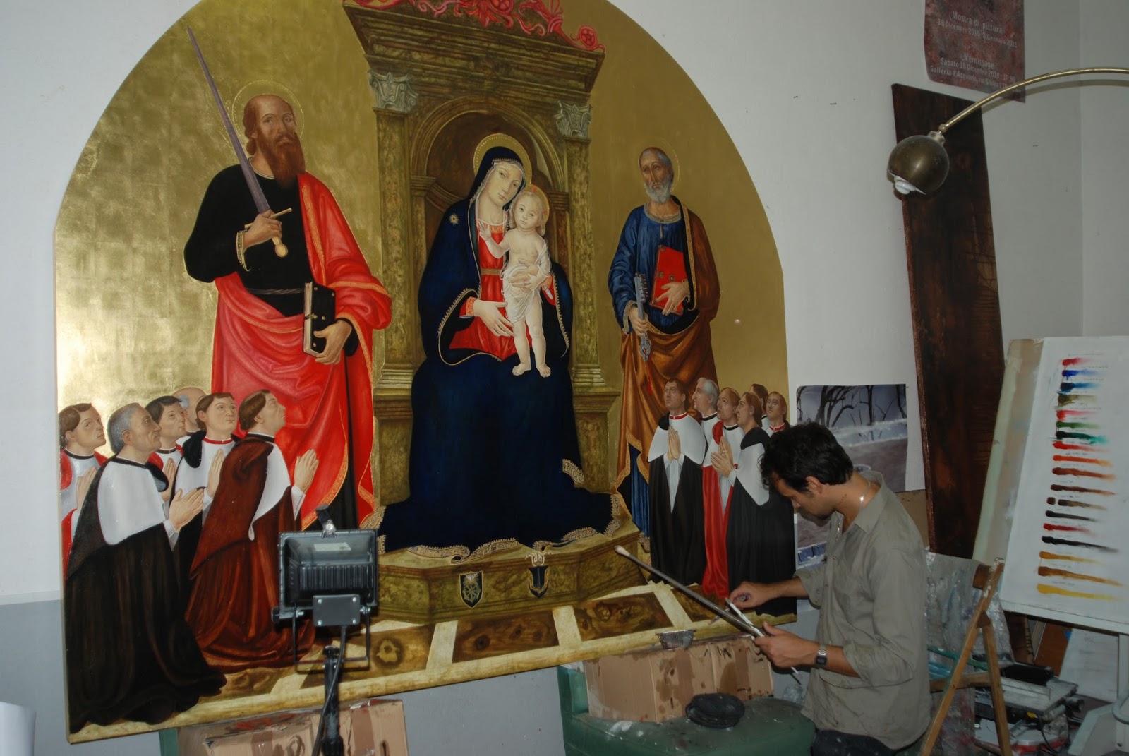 Francesco Astiaso Garcia Pittore e Artista Come Nani sulle Spalle dei Giganti