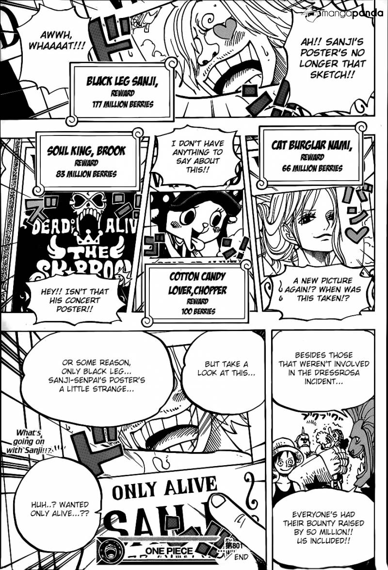 One Piece Ch 801: Opening Declaration