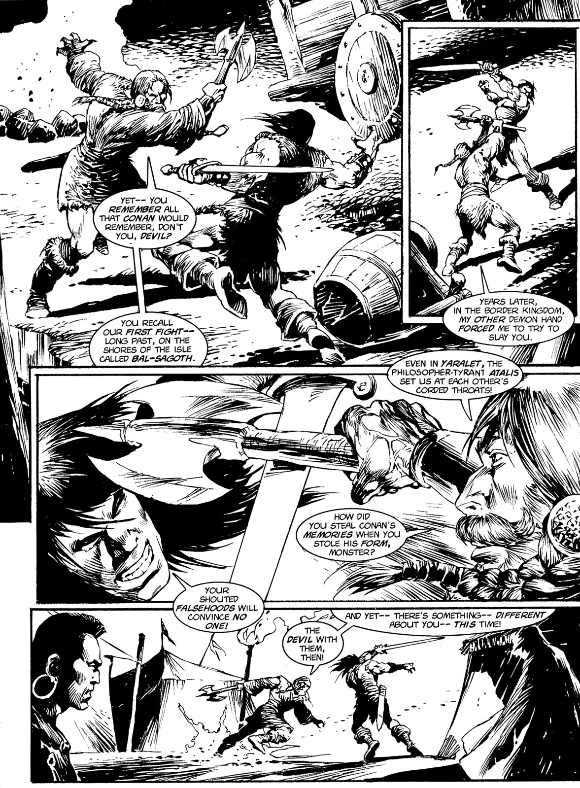 Read online The Savage Sword Of Conan comic -  Issue #231 - 10
