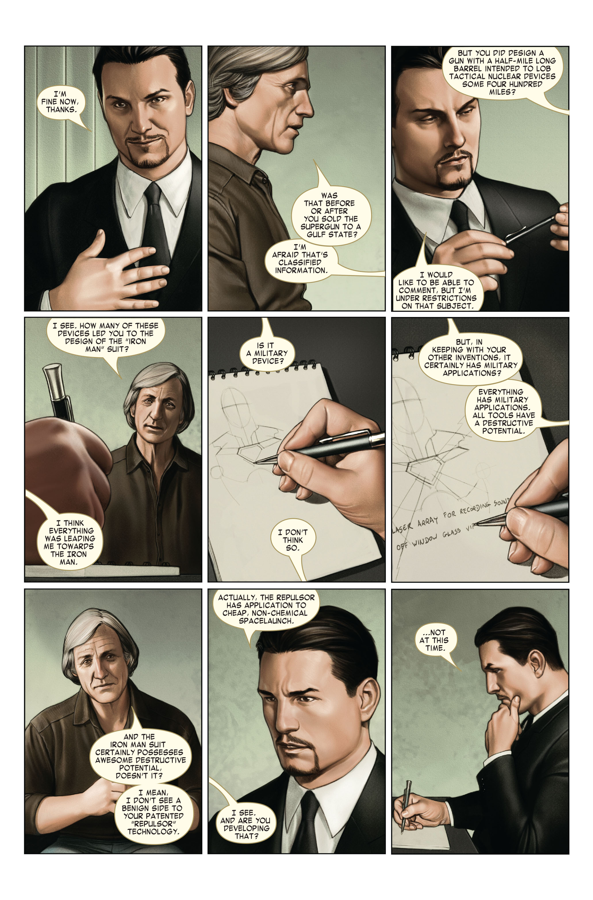 Iron Man (2005) issue 1 - Page 17