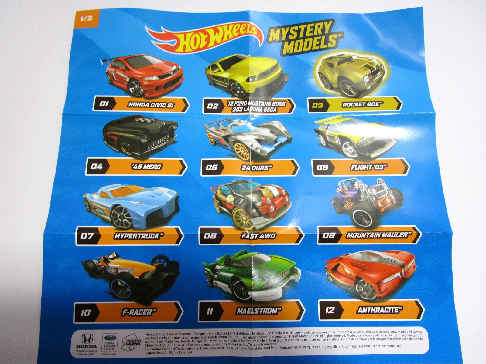 Brand New Hot Wheels Mystery Models Foil Packs have Arrived! All