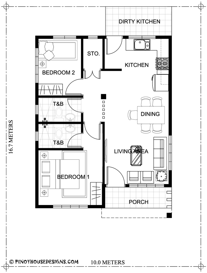 Are you looking for small house plans good enough for your small family? Here's the 3 small beautiful and comfortable house floor plan build on 61 sqm. above.                                                                                                                                                                     "Advertisements"     HOUSE PLAN 1          FRONT VIEW  LEFT SIDE VIEW     RIGHT SIDE VIEW   REAR VIEW   TOP VIEW    SPECIFICATION: 61 square meters total floor area 134 square meters lot area 2 Toilet 2 Bath 2 Bedroom  SOURCE: pinoyhousedesign.com  "Advertisements" HOUSE PLAN 2                 The house plan consists of 3 bedrooms, 2 bathrooms, a living space of 106 square meters  SOURCE: Homeplan 360    "Sponsored Links"  HOUSE PLAN 3                                          SOURCE: http://myhomemyzone.com  RELATED POSTS:  The Best Modern House Floor Plans And Designs In Which To Live A Modern Life Are you looking for the best modern house plans in which to live a modern life? Whether this will be your first home, a second home or you are searching to upgrade, we have the perfect modern house floor plans for free. Are you looking for the best modern house plans in which to live a modern life? Whether this will be your first home, a second home or you are searching to upgrade, we have the perfect modern house floor plans for you for free.  Your search is over because this floor plan group has the right big, medium, or small modern house floor plans for you. HOME DESIGN 1                                            Single storey high rise home:  3 bedrooms  2 bathrooms  1 kitchen 1 living room HOME DESIGN 2           Single-detached house concept  2 bedrooms 1 bathroom  1 living room  1 kitchen  HOME DESIGN 3           Single-storey house concept  2 bedrooms  1 bathroom  1 kitchen HOME DESIGN 4           Single storey house concept 3 bedrooms  2 bathrooms  1 living room  1 kitchen   HOME DESIGN 5                           Single storey house:  3 bedrooms 3 bathrooms  1 kitchen  1 living room 1 royal house   SOURCE: Udon Thani House Builder  Small House Floor Plan Designed For Every Filipino Family Small house holders, just like all house holders, should have the capability to chill out inside their house without feeling detention inside. The best way to attain this plan is to make use of practical interior design ideas for small homes. You may have a look at the following photos for further inspiration and ideas. Small house holders, just like all house holders, should have the capability to chill out inside their house without feeling detention inside. The best way to attain this plan is to make use of practical interior design ideas for small homes. You may have a look at the following photos for further inspiration and ideas.  "Advertisements"    HOUSE FLOOR PLAN 1               SPECIFICATION Pow. Usable (m 2 ): (?)77.80 Pow. building area (m 2 ): (?)100,80 The cubic capacity (m 3 ): (?)311.40 Roof angle ( 0 ): (?)30,00 Building height (m): (?)5.90 Min. Width (m): (?)19,50 Min. Length of the plot (m):  SOURCE: amazingarchitecture.net  "Advertisements"  HOUSE FLOOR PLAN 2                                                       SOURCE: http://amazingarchitecture.net    "Sponsored Links"  HOUSE FLOOR PLAN 3                    SOURCE: angelescityhouseforsale.com  Want To Build An Affordable House? Here's Some Ready To Build House Floor Plan For You Are you trying to build an affordable home? It is probable to work on a real financial plan, be green and still have a nice design.