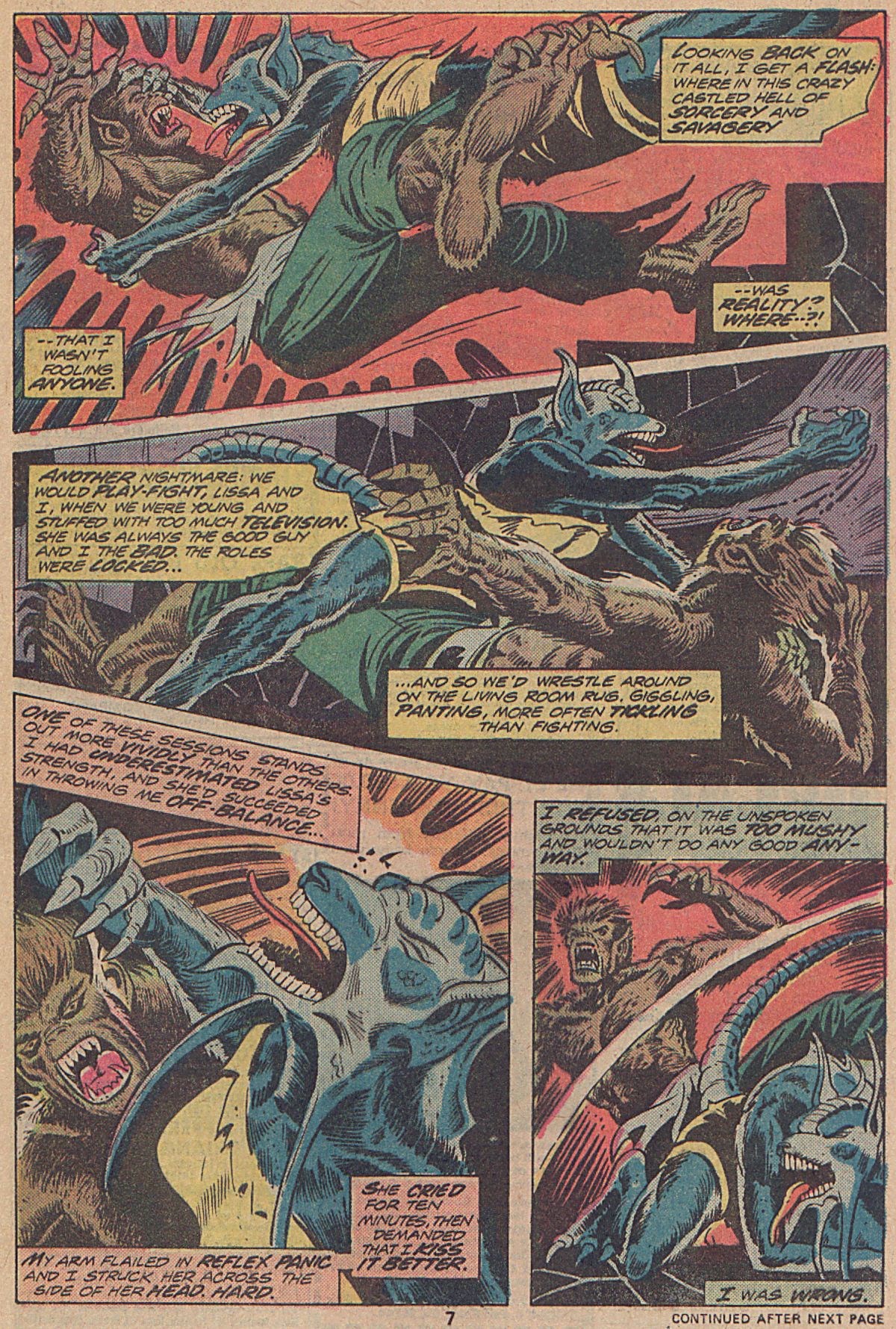 Read online Werewolf by Night (1972) comic -  Issue #29 - 6