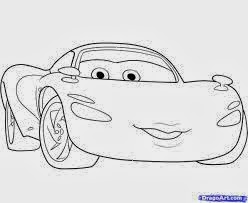 Cars Coloring Pages Disney - Sally