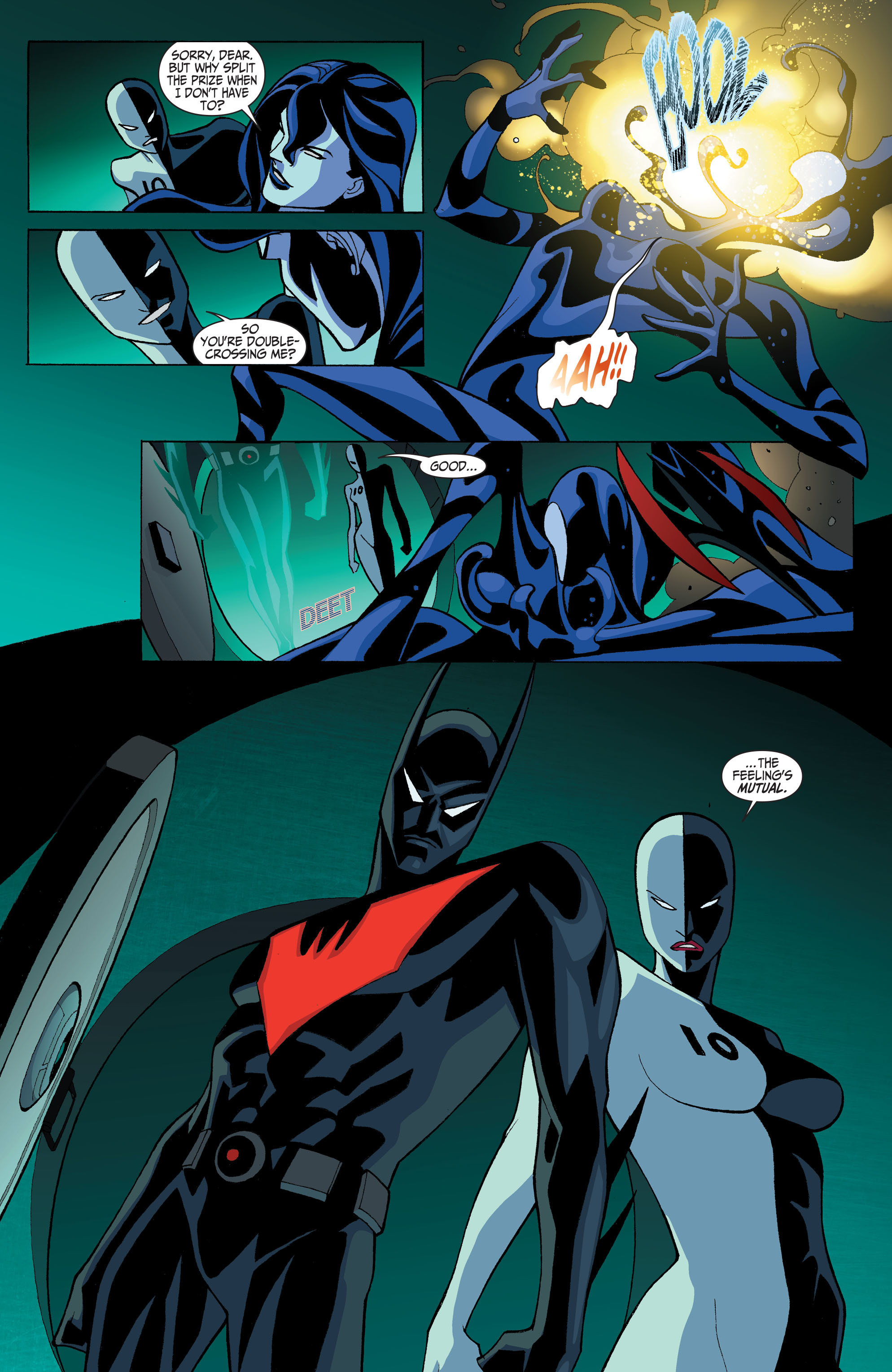 Read online Batman Beyond 2.0 comic -  Issue # _TPB 3 (Part 2) - 21