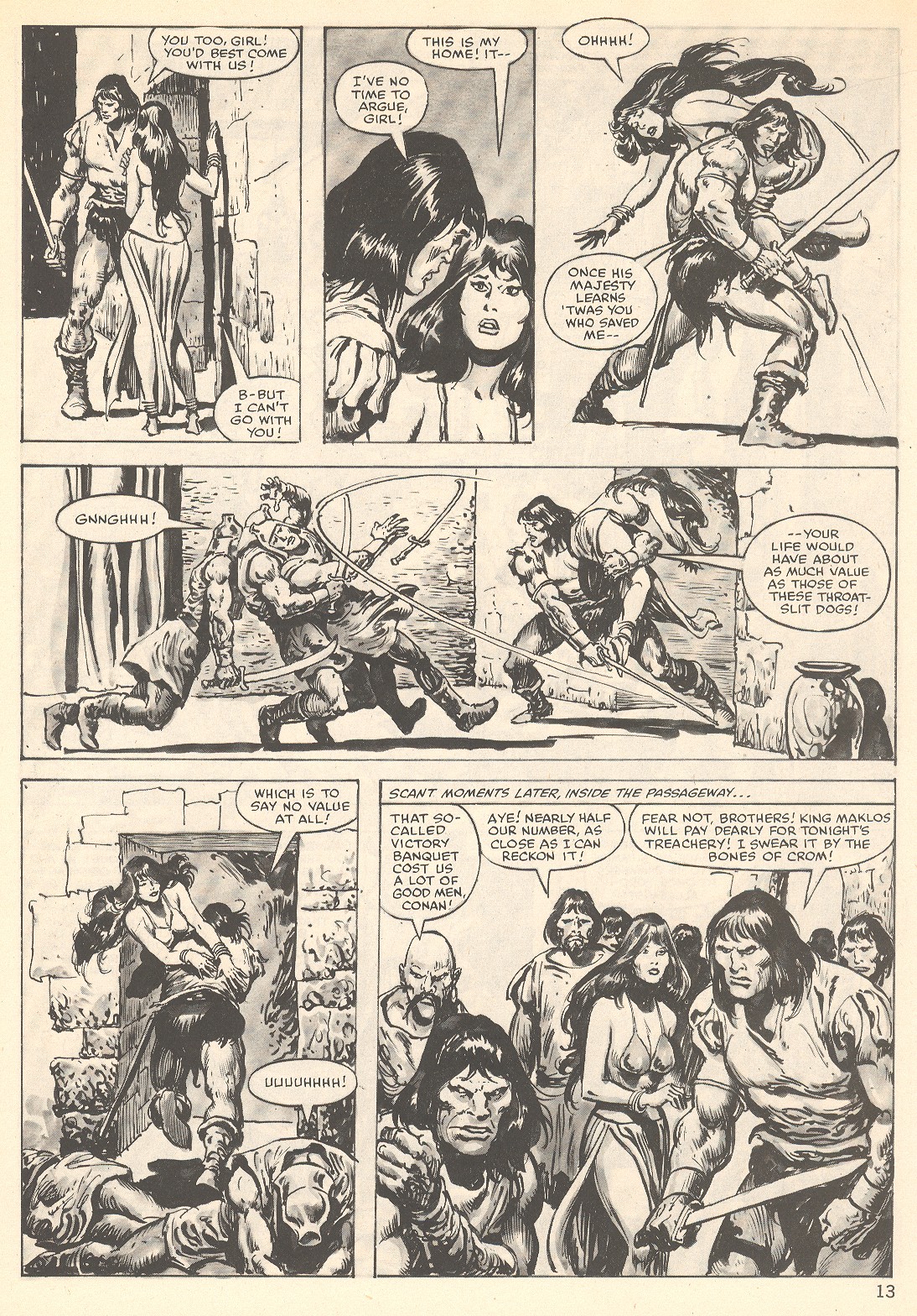 Read online The Savage Sword Of Conan comic -  Issue #78 - 13