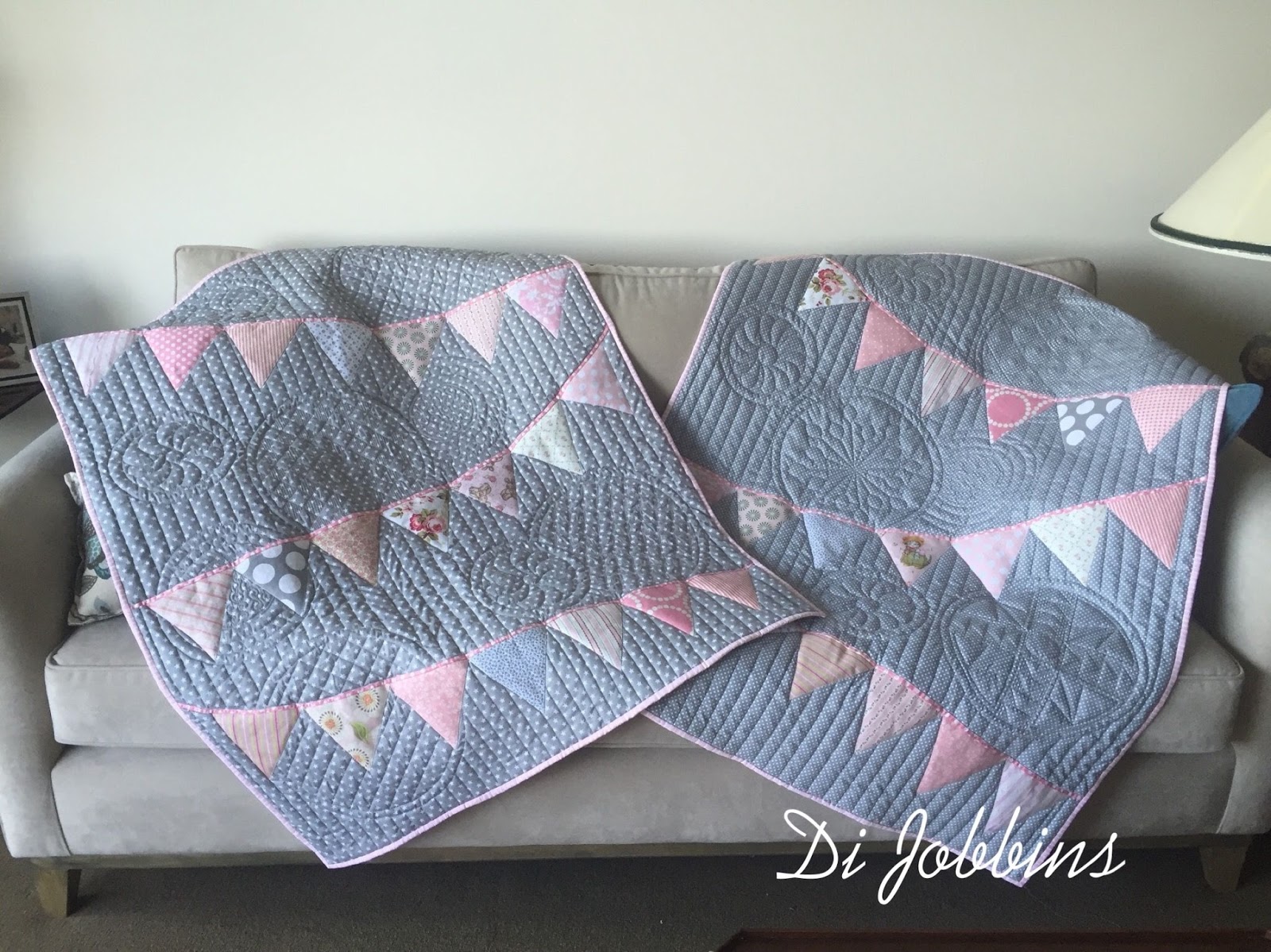 Snippets 'n' Scraps Twin quilts = Double the fun