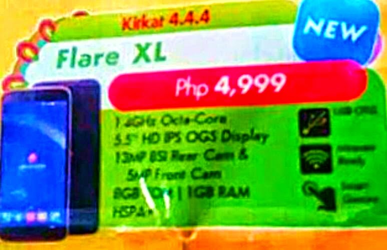 Cherry Mobile Flare XL, The Biggest Flare Ever for Php4,999