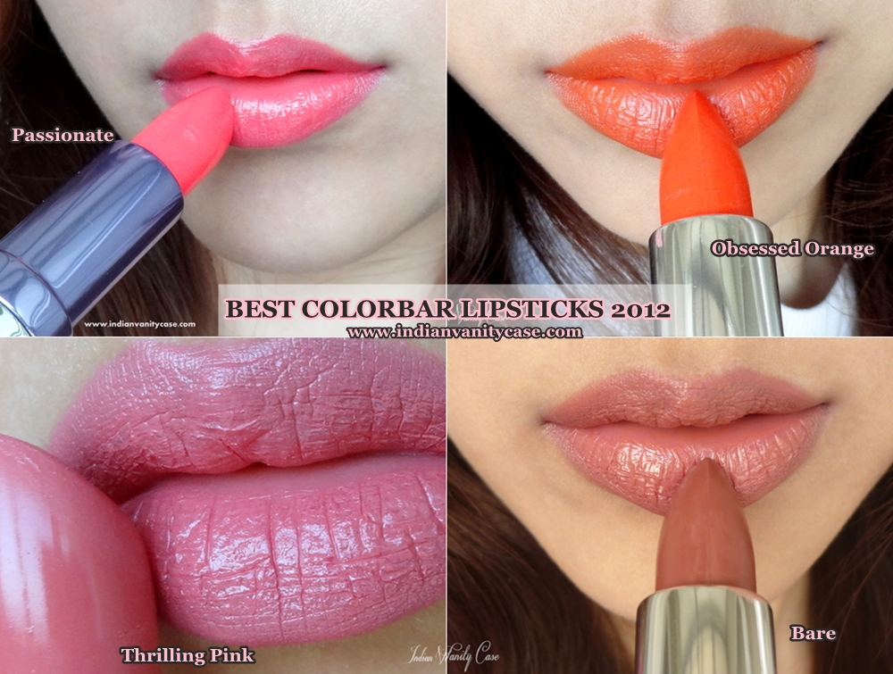 best colorbar lipsticks 2012