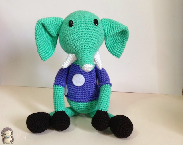 Elefante amigurumi