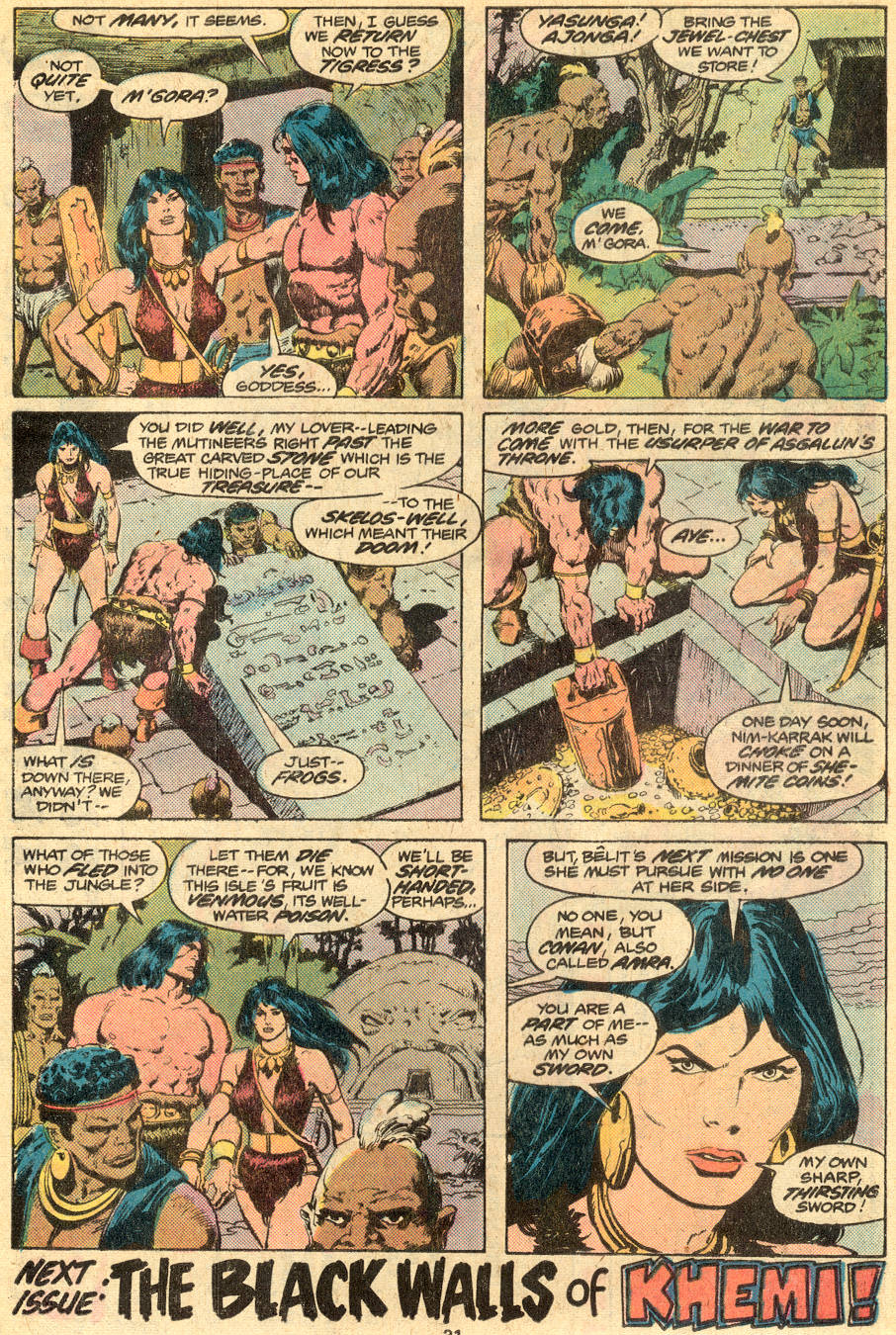 Read online Conan the Barbarian (1970) comic -  Issue #73 - 18