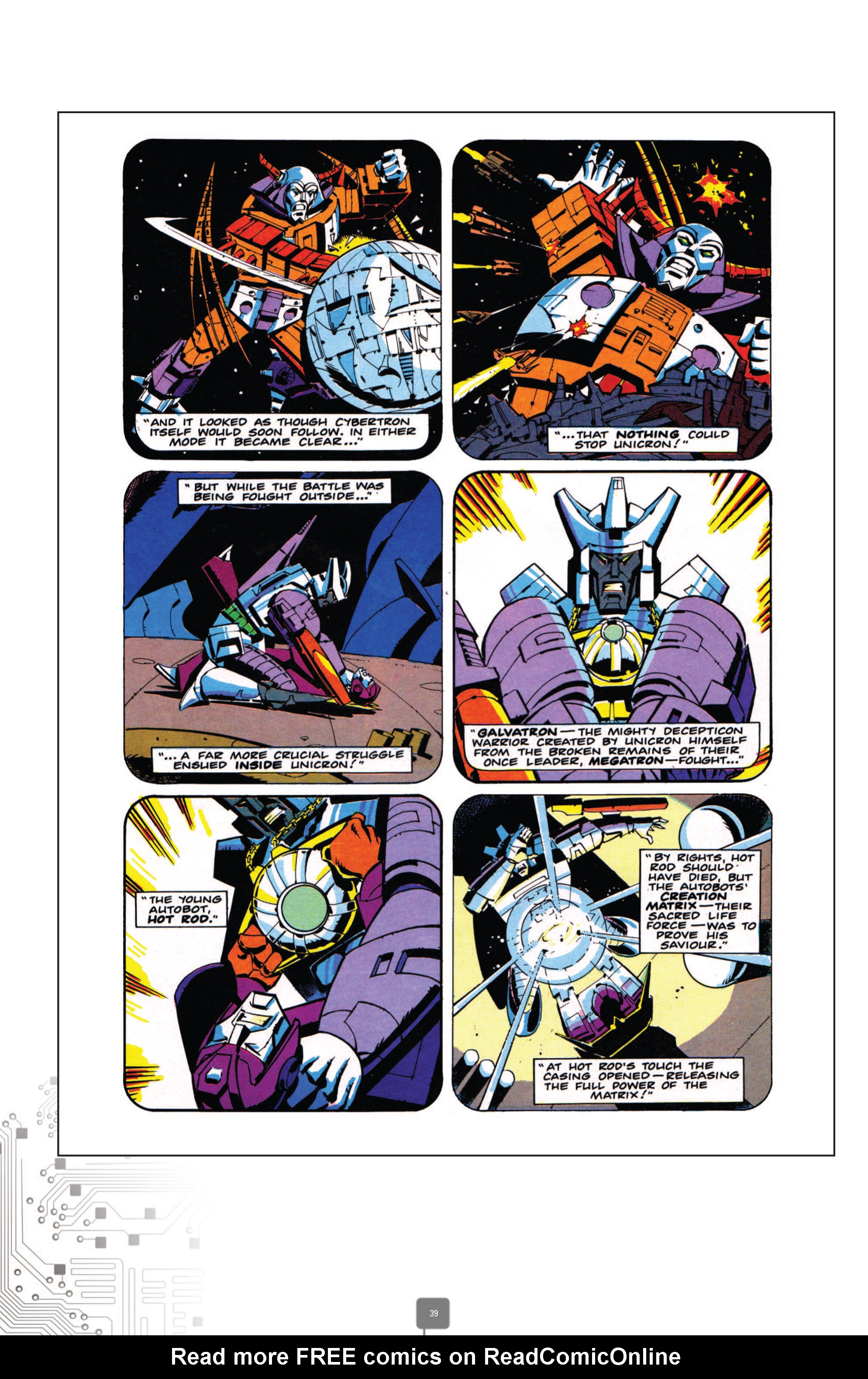 Read online The Transformers Classics UK comic -  Issue # TPB 4 - 39