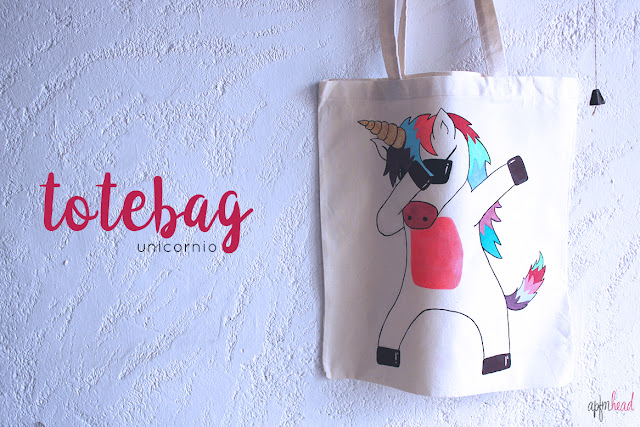 DIY: Totebag unicornio