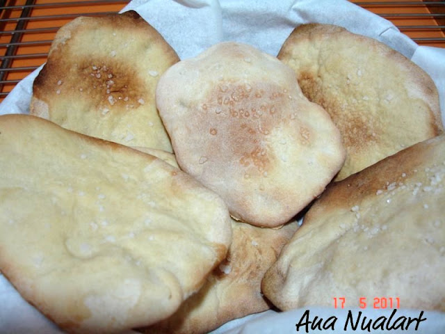  GARBANZOS (CHANA DAL AL COCO) / PANECILLOS PLANOS CRUJIENTES 