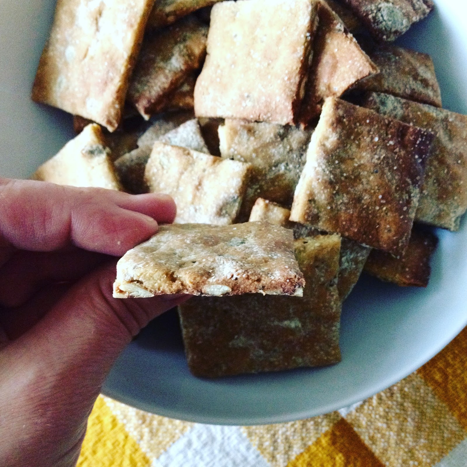Hope For Healing Savory Pumpkin Seed Crackers