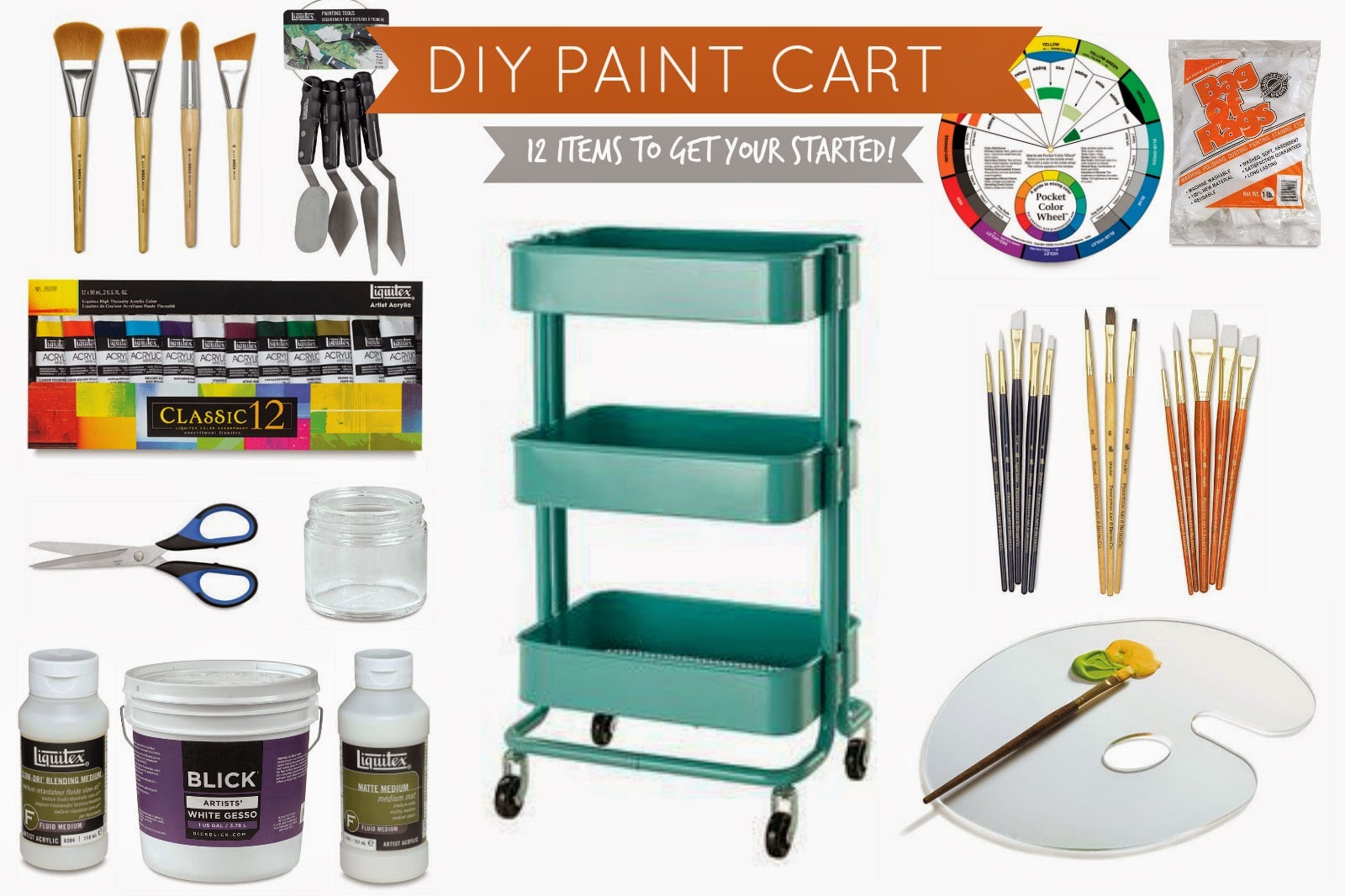 Specs and Wings DIY Paint Cart!
