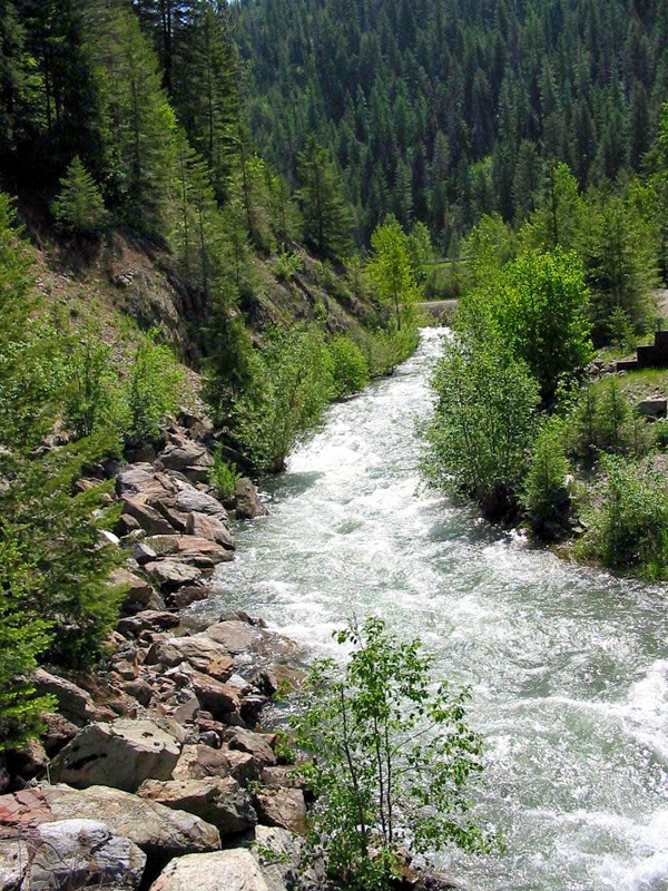 FunToSail: South Fork Coeur d'Alene River, Shoshone County, Idaho