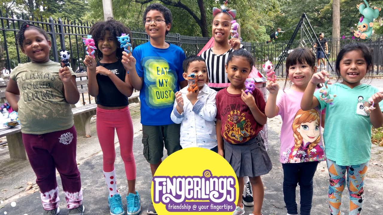 Party at The Playground with Fingerlings! LilStylishFingerlings New