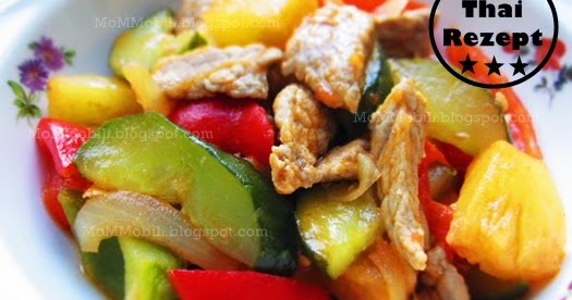 MoMMobiL: Thai Rezept ♥ Schweinefleisch süß-sauer traditioneller Art ♥ ...