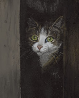 http://www.ebay.com/itm/KMCoriginals-Tabby-Cat-in-shadow-kitty-portrait-feline-pastel-original-4x5-art-/310803062715?pt=Art_Drawings&hash=item485d4e5fbb