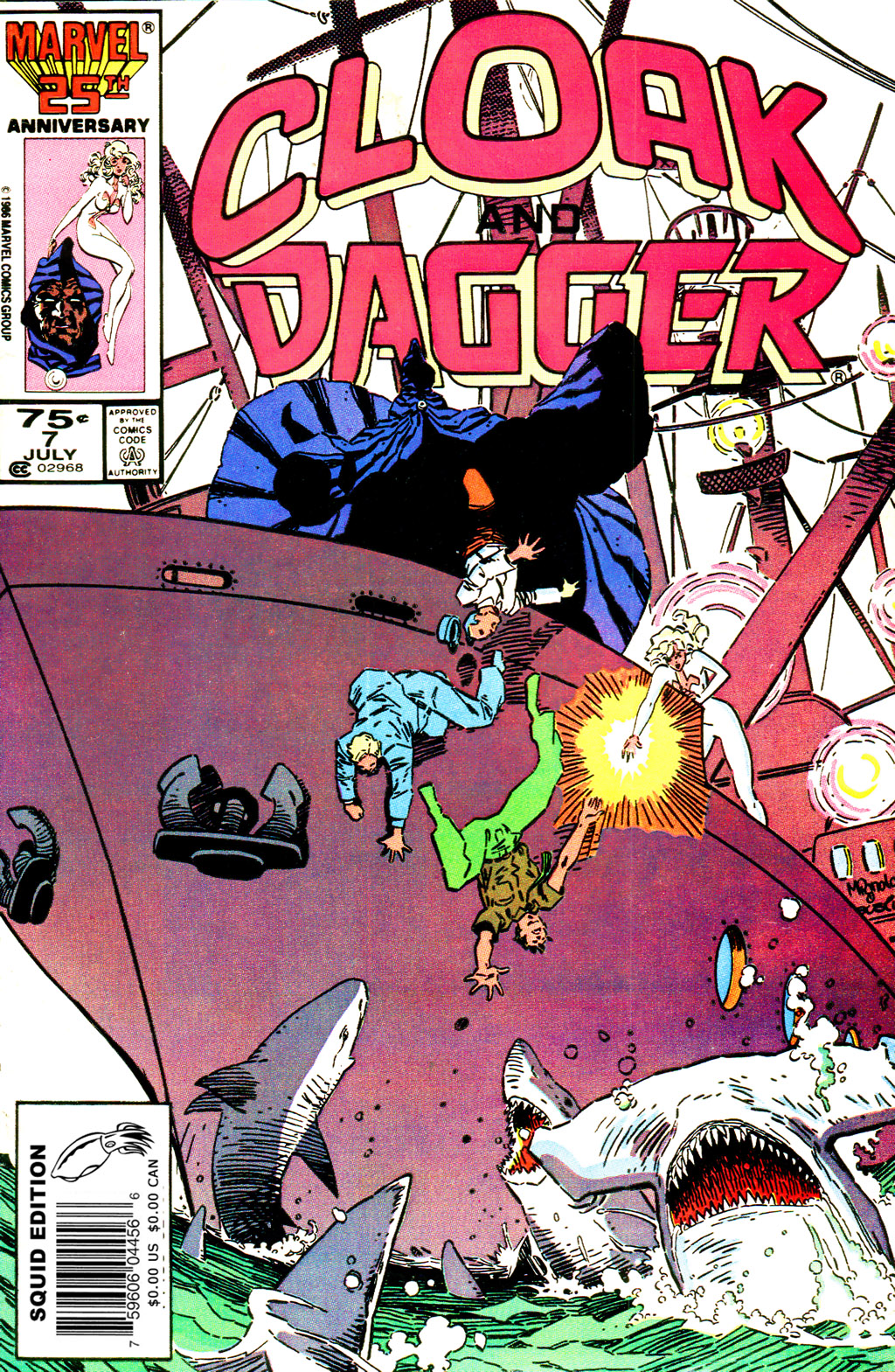 Read online Cloak and Dagger (1985) comic -  Issue #7 - 1