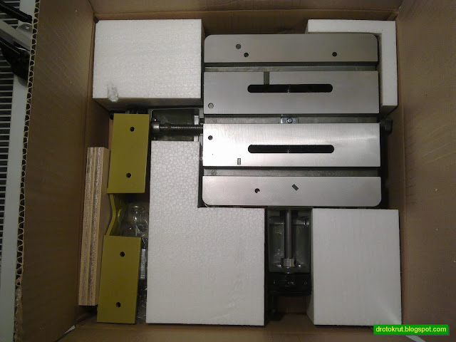 Координатный стол KT 150 Proxxon 20150 в коробке