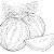 Mewarnai Gambar Buah Semangka