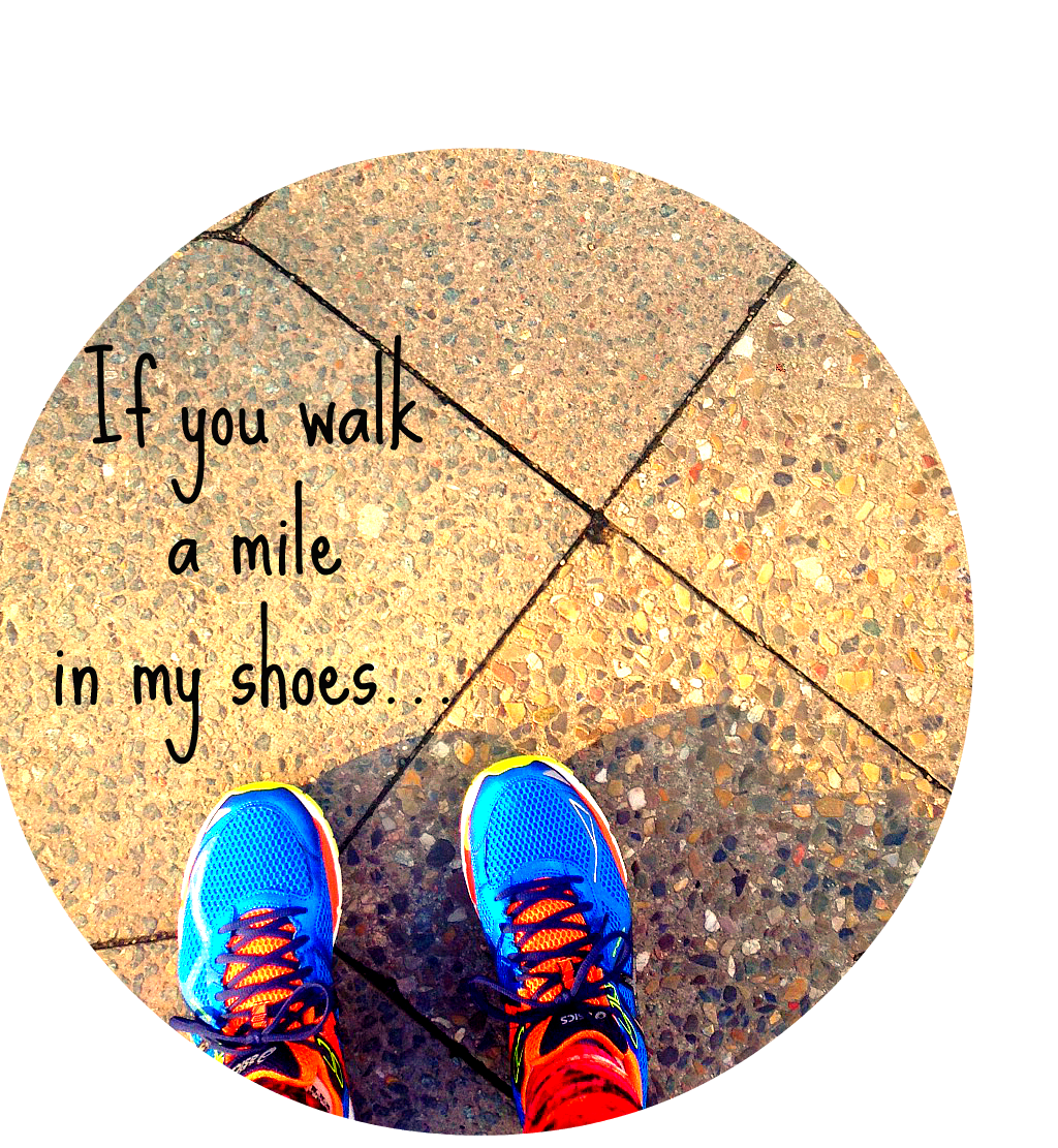 Daily Emilie If You Walk a Mile in My Shoes....