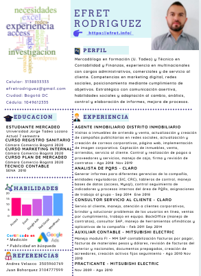 Descargar CV en PDF