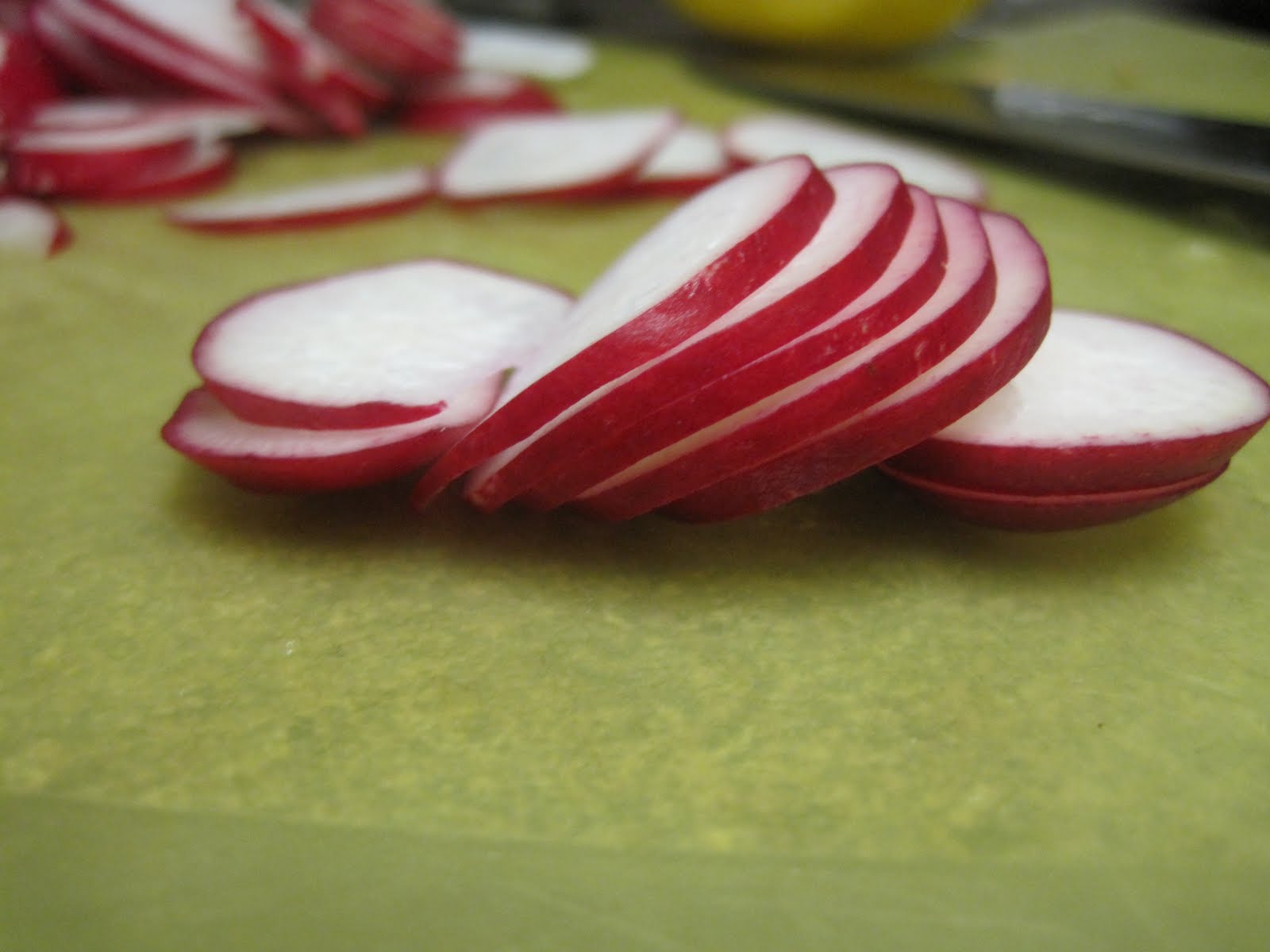 Evelyn's food blog Two things to do with radishes