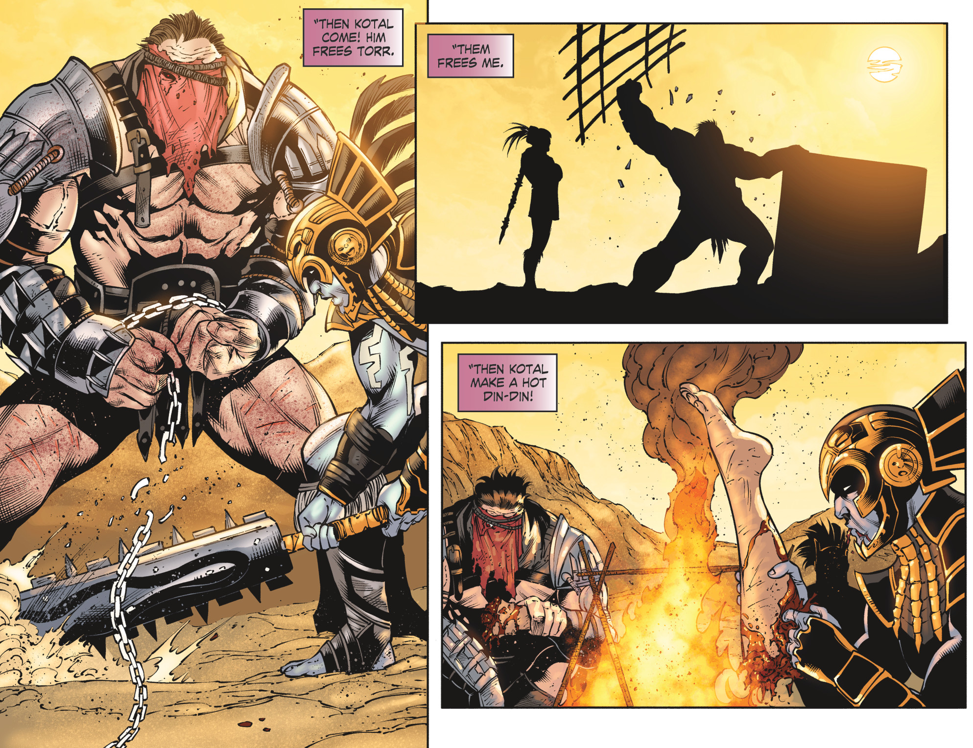 Read online Mortal Kombat X [I] comic -  Issue #19 - 13