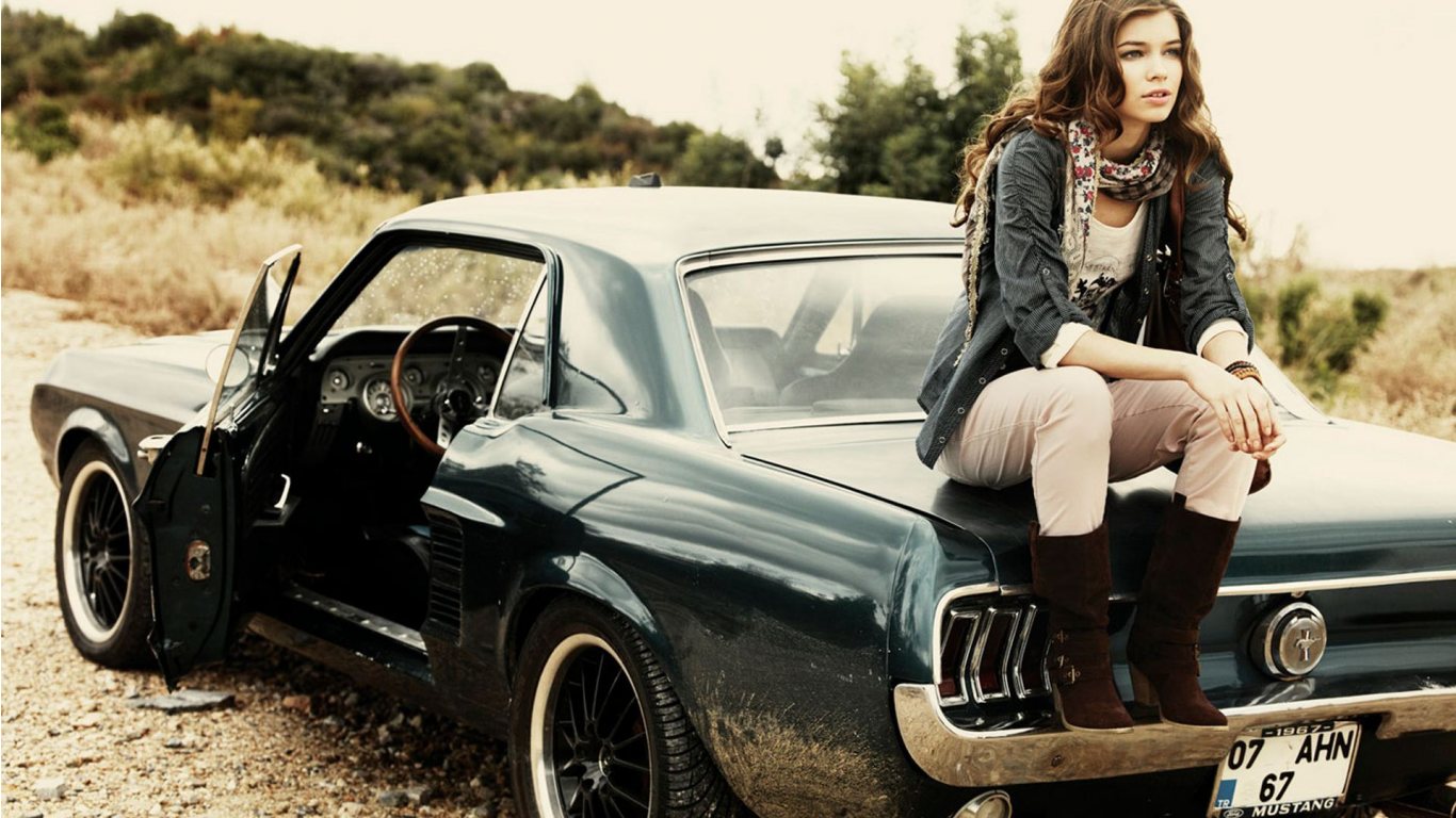 Girls and Ford Mustang | Enter your blog name here