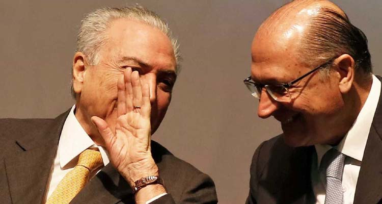 Em troca de apoio, Alckmin pode dar cargo a Temer e blindá-lo com foro