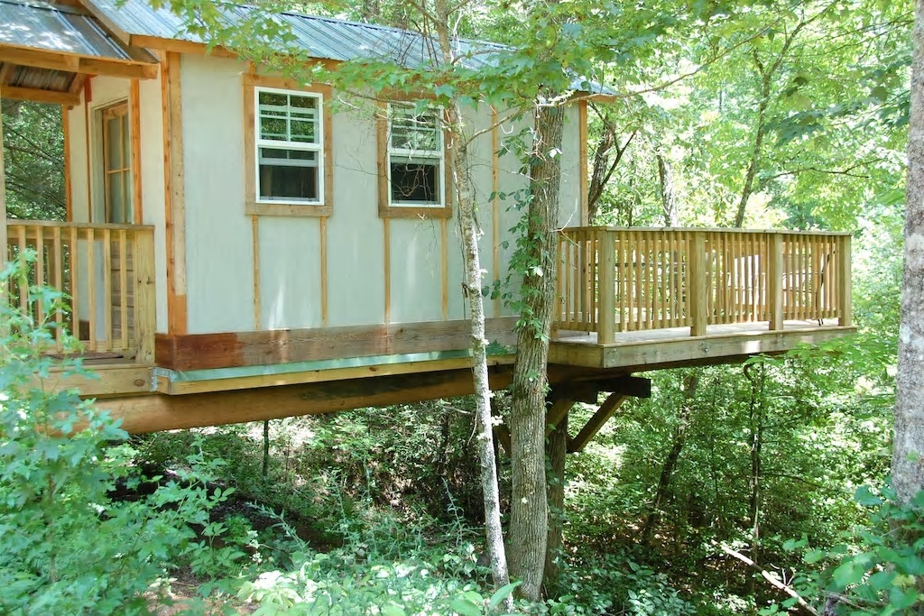 mytinyhousedirectory Cozy Treehouse in Helen, GA Vacation Rental