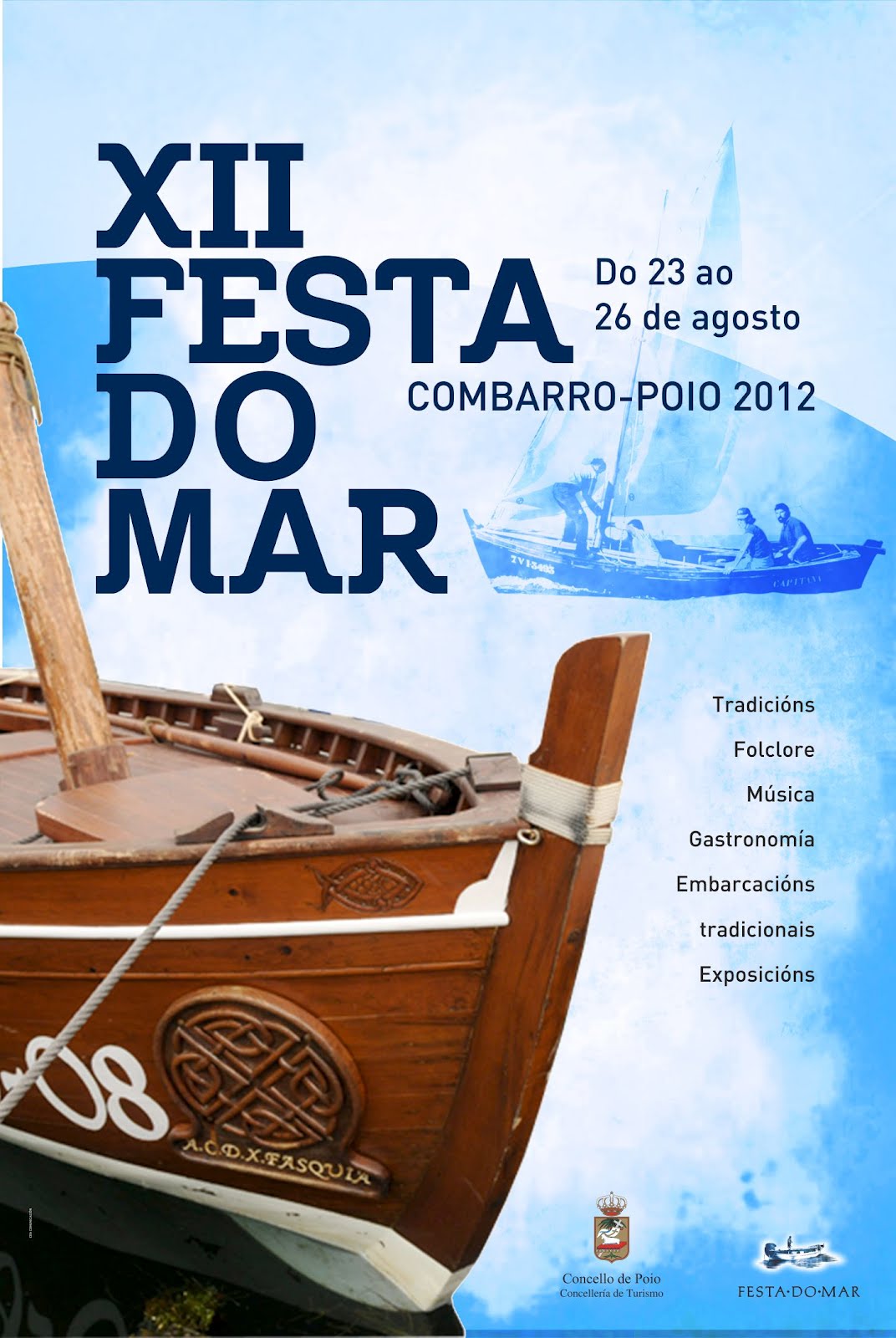 En Combarro (Poio) del 23 al 26 de agosto se celebra la Festa do Mar 2012