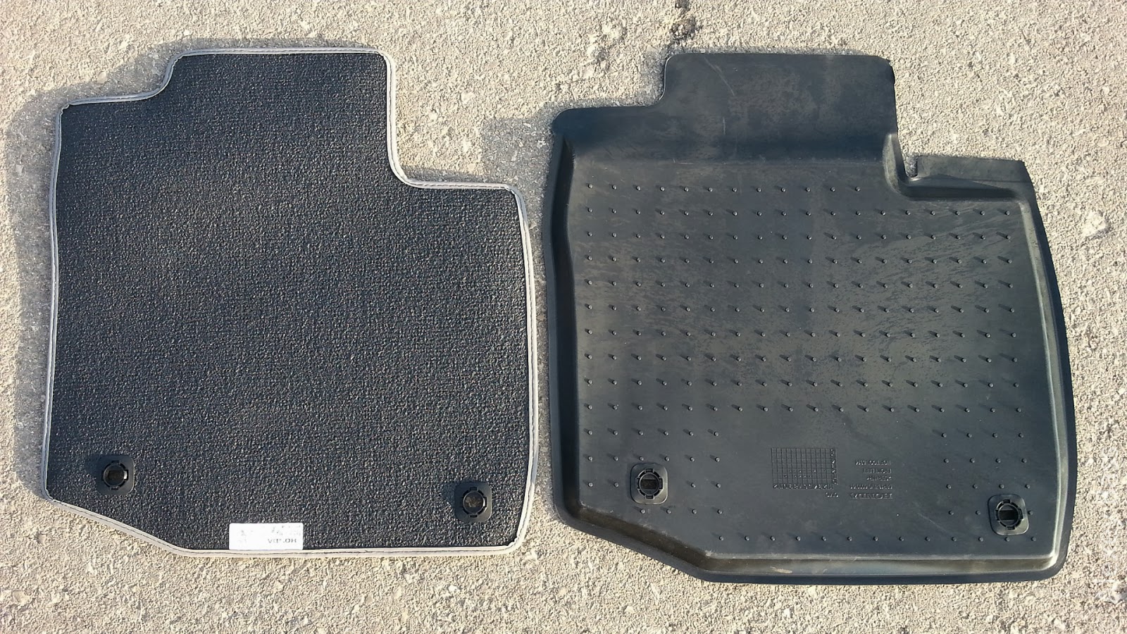New Honda Civic Hatchback Mk9 2013 Rubber mats