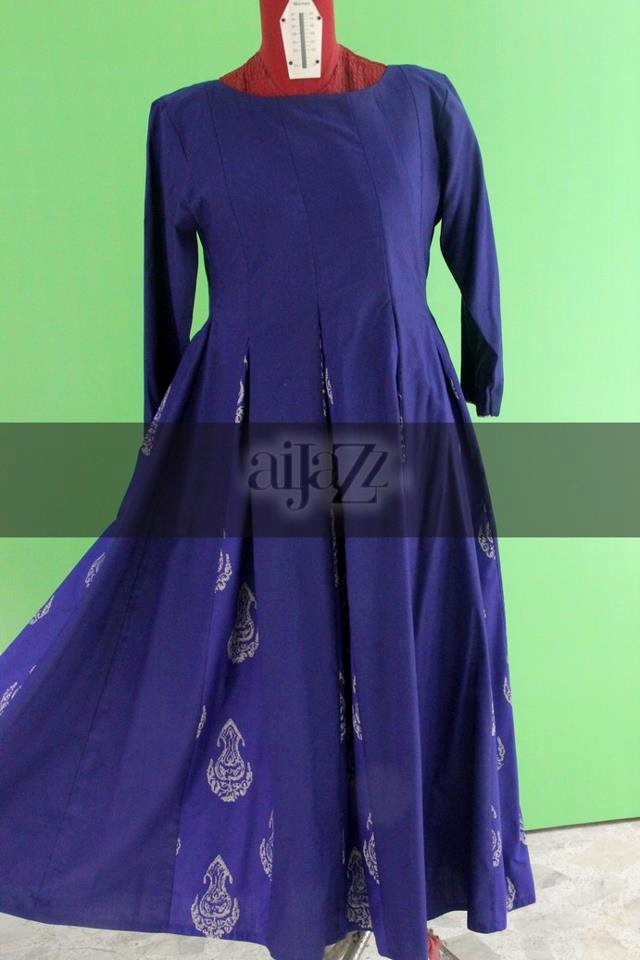 Latest Party Wear Frock Collection 2012 By Aijazz | Aijazz New Summer ...