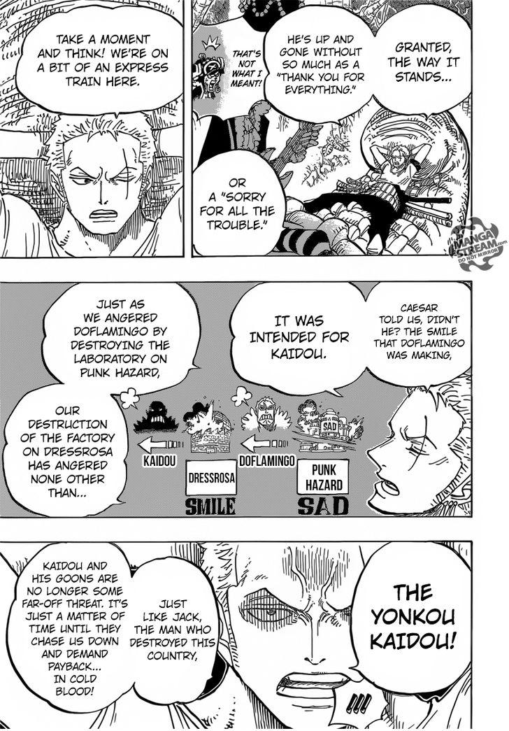 One Piece Ch.814: Let's Go to See Master Nekomamushi