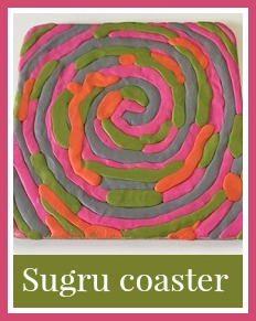 How to make a Sugru spiral upcycled coaster