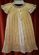 christening gown free crochet patterns-free vintage crochet patterns