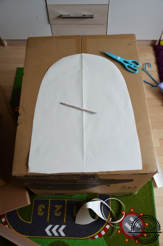 Zamek do zabaw z kartonu Oli Loli New Life