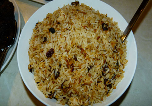 Arroz rabe - una variacin