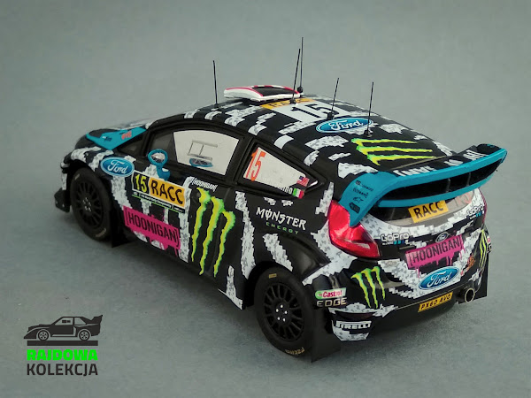 IXO RAM601 Ford Fiesta RS WRC Rally Catalunya 2014