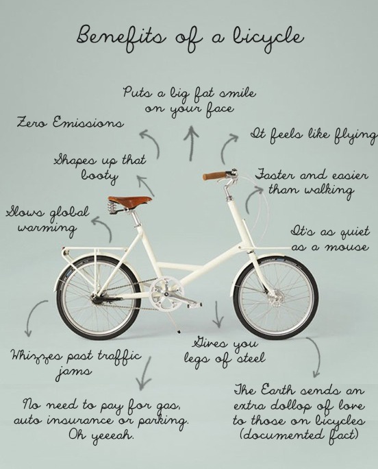 what is the benefit of bicycle riding
