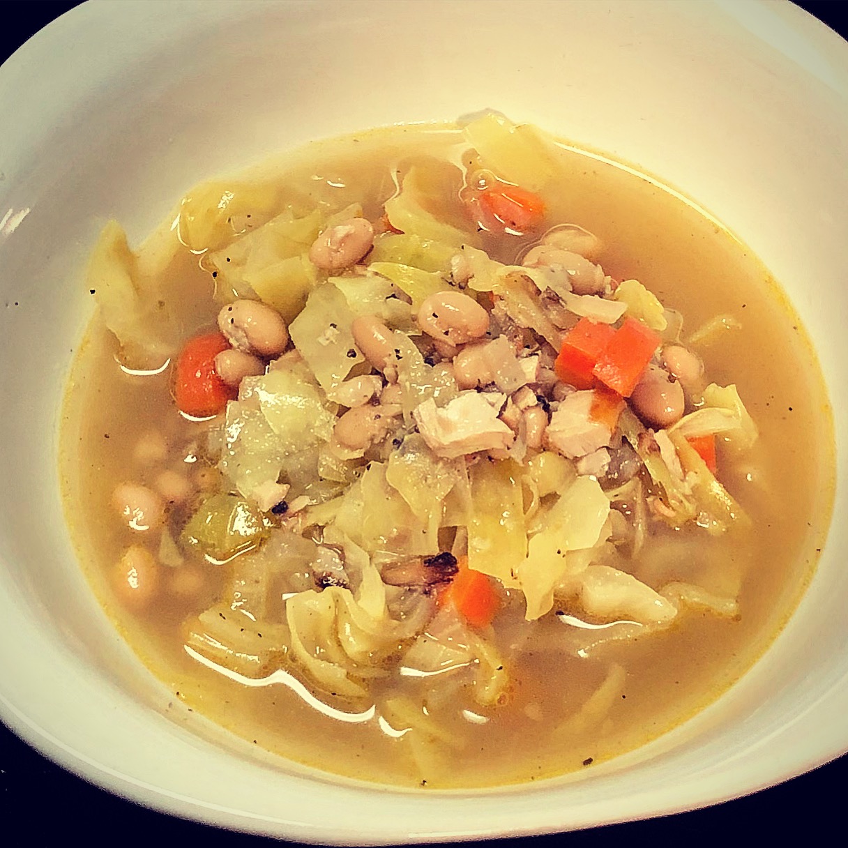 Cheftainment Italian Cabbage & White Bean Soup