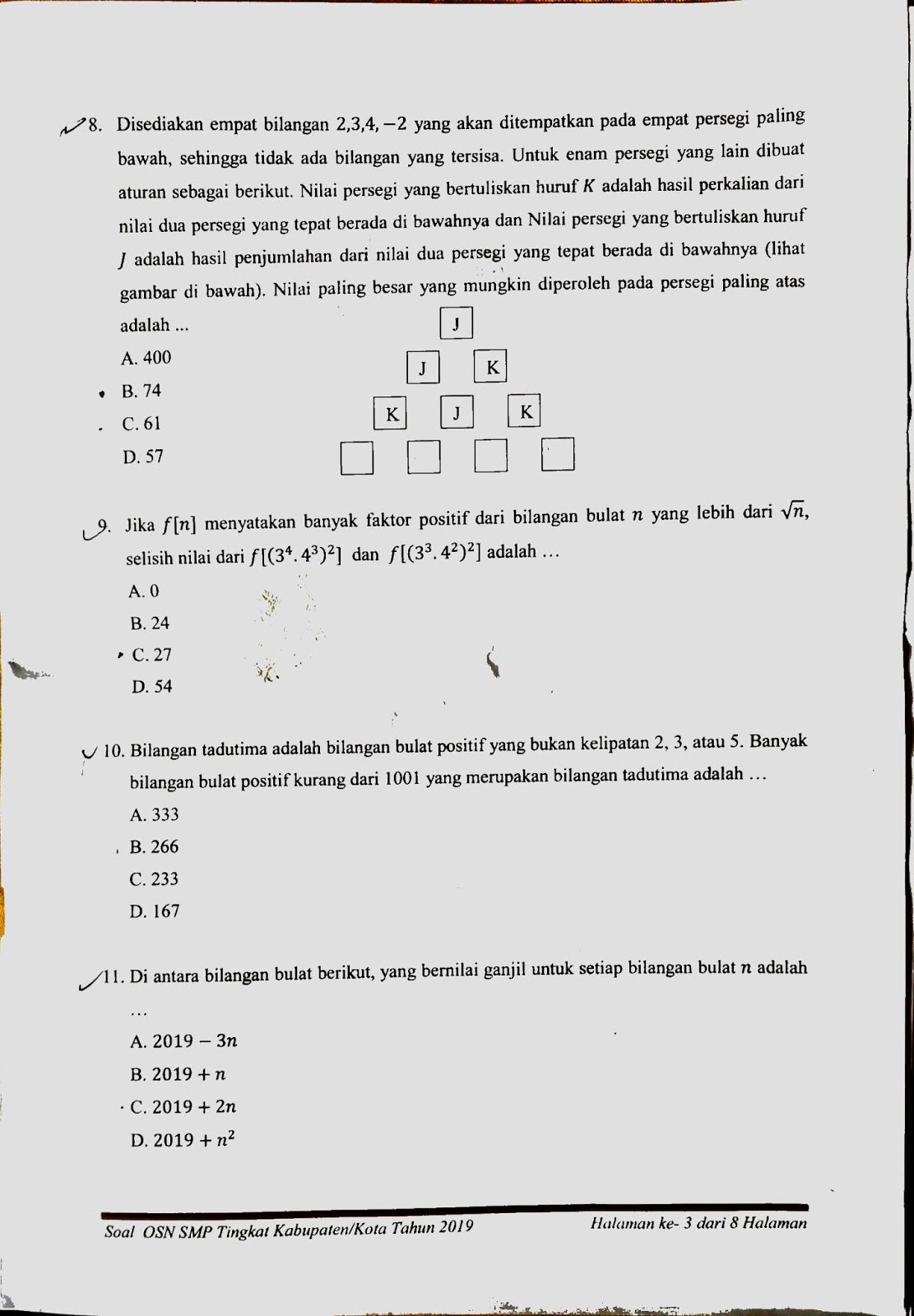 Inilah 13+ Soal Fiqih Kelas 9 Semester 2 Kurikulum 2019